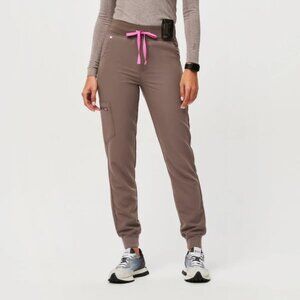 Figs Smokey Taupe RARE Zamora Jogger MP Medium Petite EUC